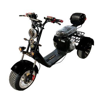 Электроскутер CITYCOCO GT X12 TRIKE Матовый чёрный