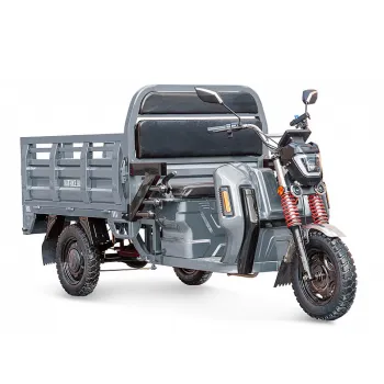 Грузовой электротрицикл Rutrike Антей Pro 1500 60V1200W серый