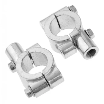 Крепления для зеркал (резьба 8 мм) серебристый